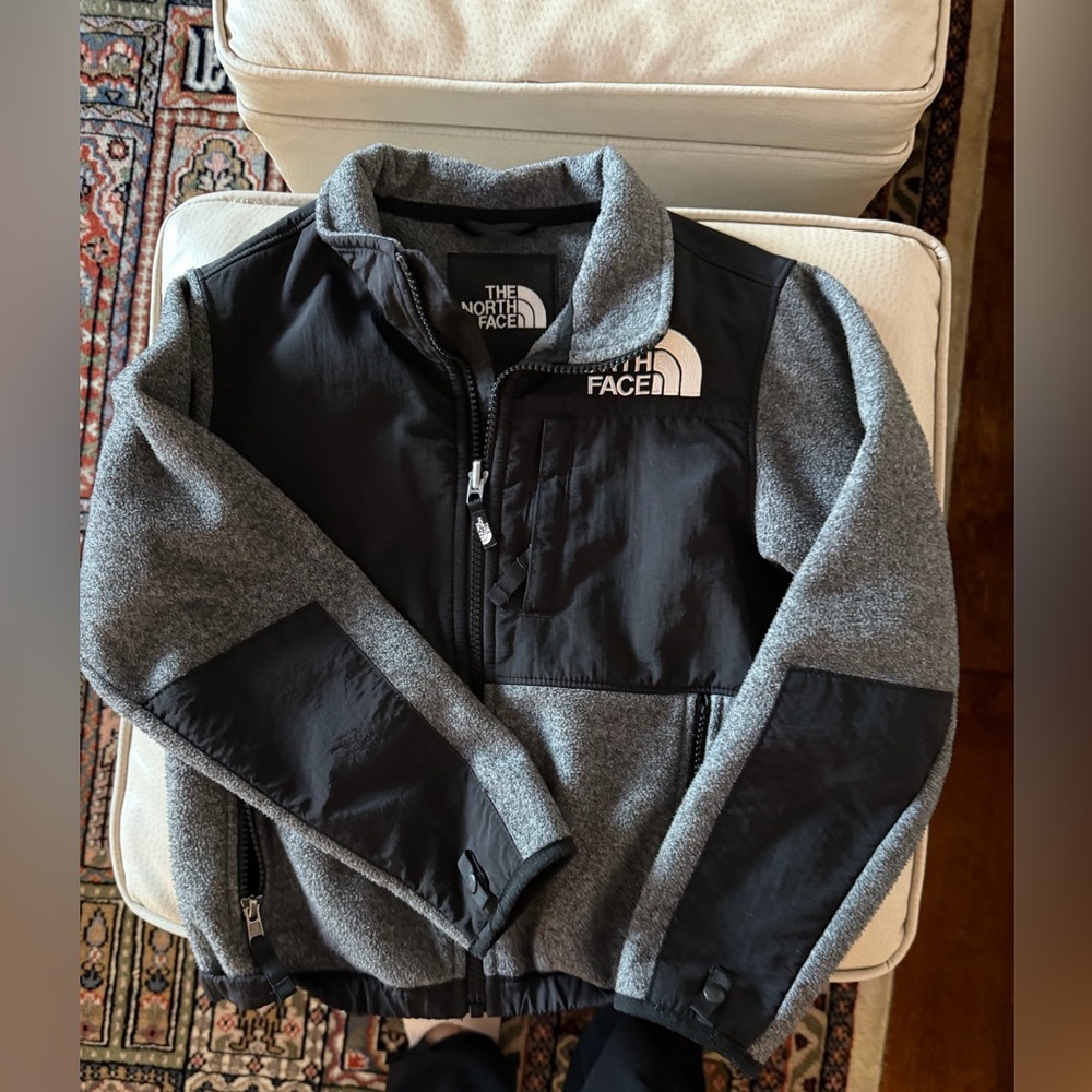 The North Face Charcoal and Black Fleece